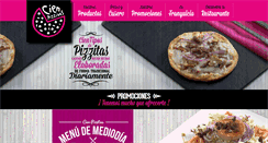 Desktop Screenshot of cienpizzitas.com